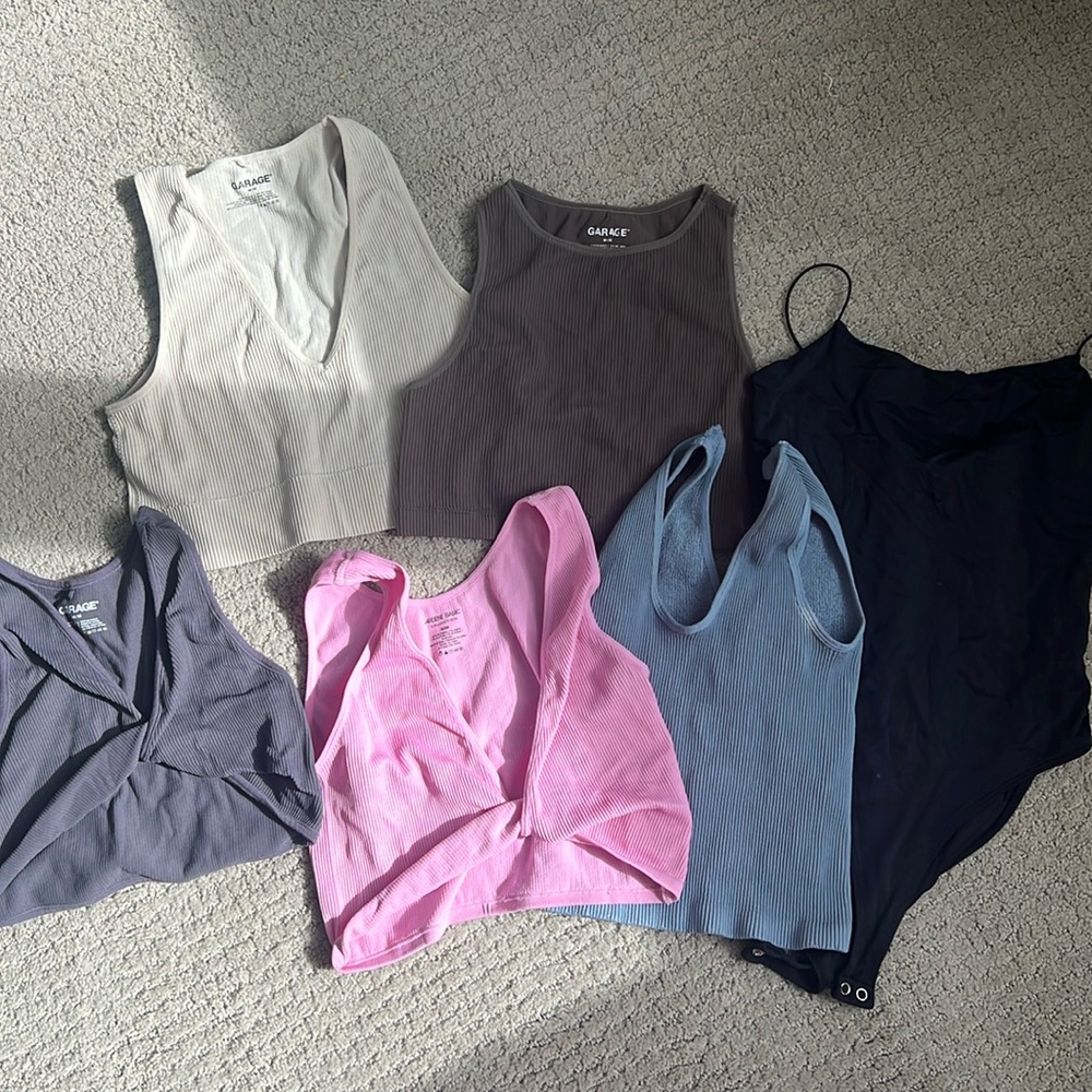 Garage crop tops!